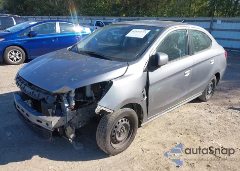 2020 Mitsubishi Mirage G4 Es из США, поврежденный, VIN ML32F3FJ4LHF06287